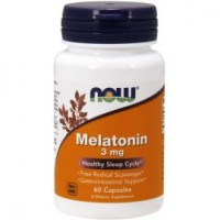 Now Melatonin 3 мг 60 таб. мелатонин для сна
